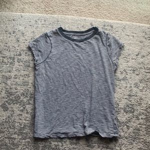 Universal Thread Striped Short Sleeve Top